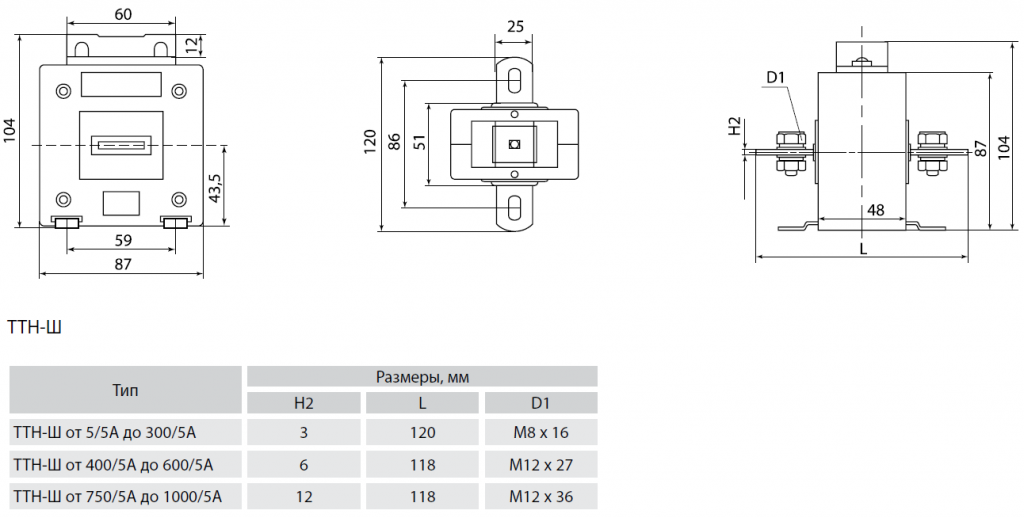ТТН-Ш 15/5-5VA/0,5S TDM — bp-electro